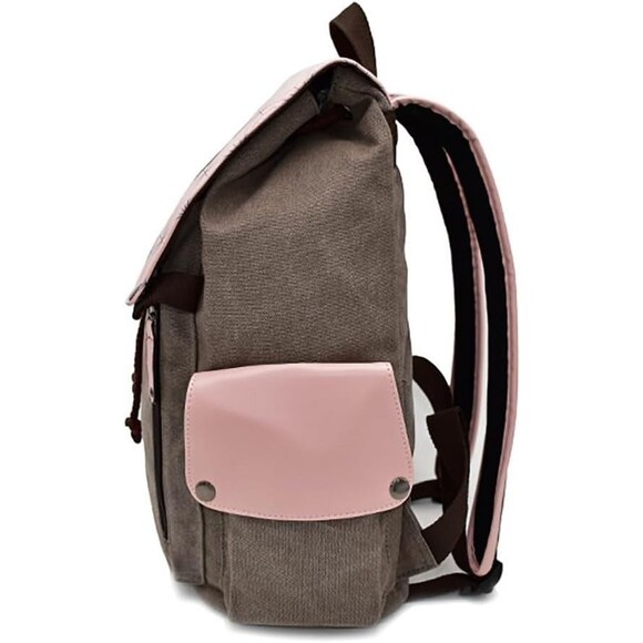 Demon Slayer Nezuko Official Laptop Backpack Canvas Printed Student Bag New - Picture 5 of 10